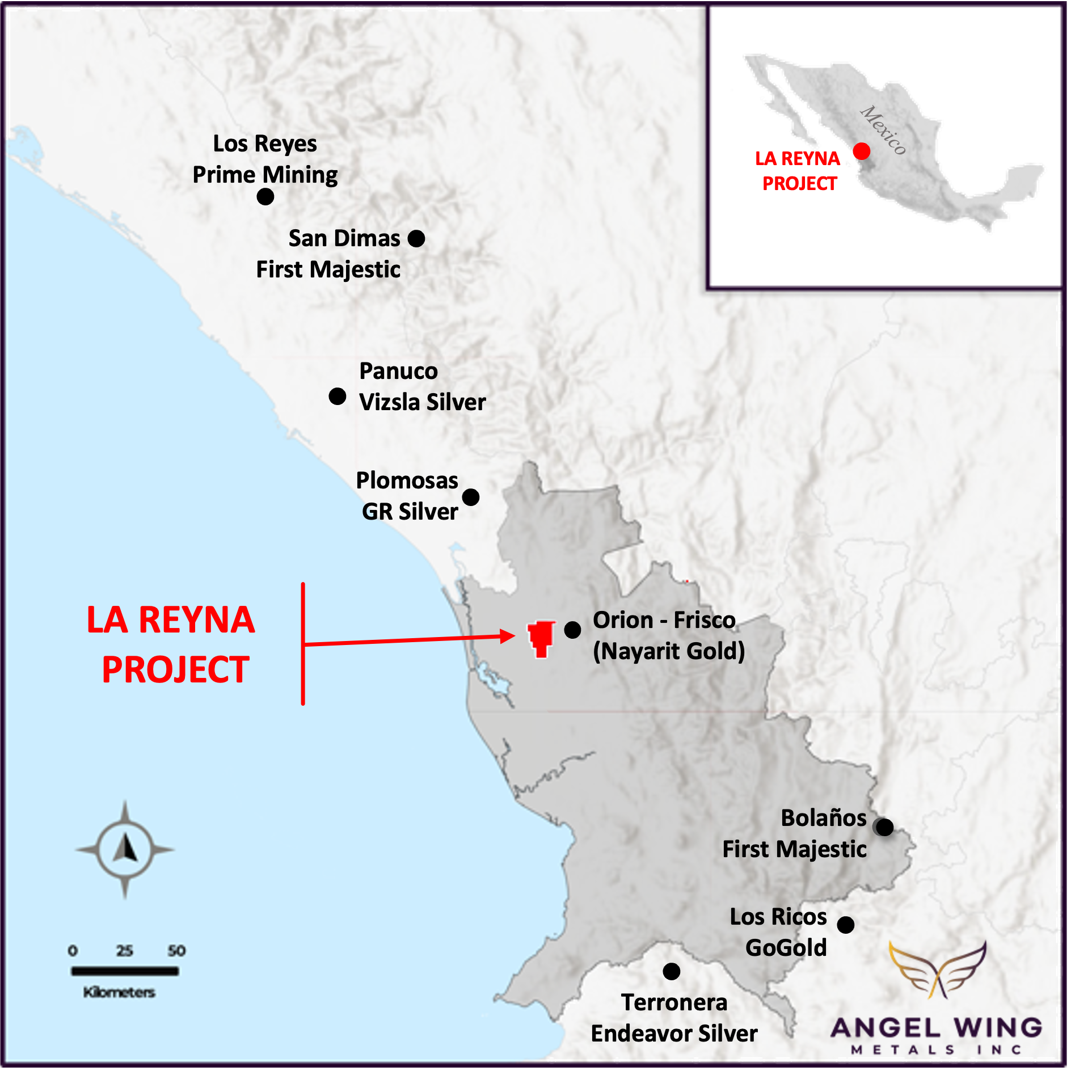 Angel Wing Metals Completes Geophysics at La Reyna Project – Mexico ...